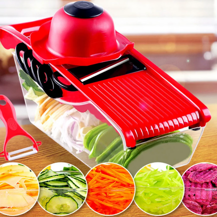 Multifunction Kitchen Slicer 6 Blades From Shopverse Store.