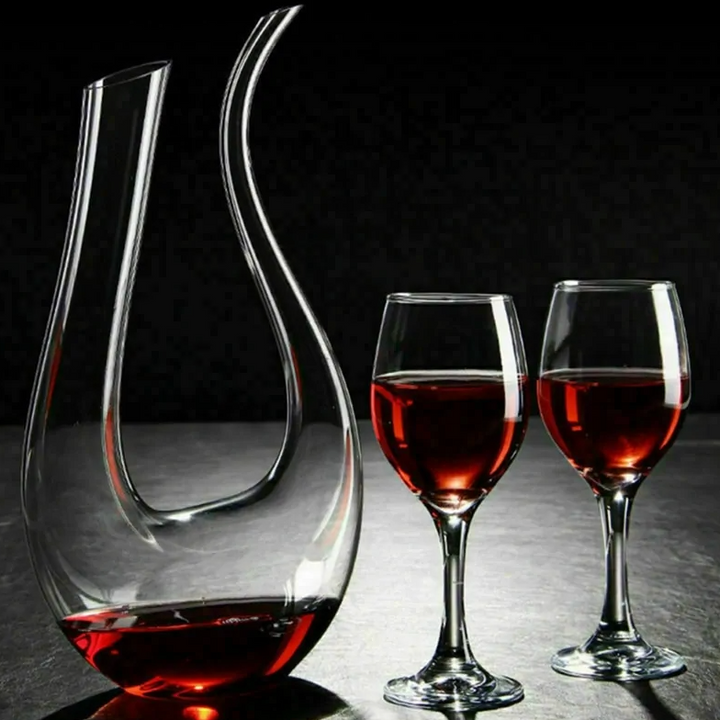 Crystal U-shaped 1500ml Wine Decanter From Shopverse Store