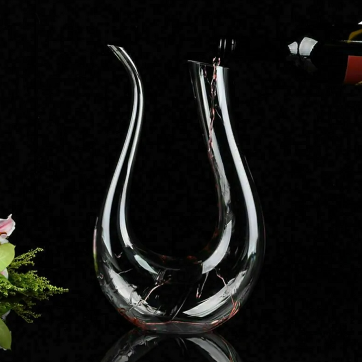 Crystal U-shaped 1500ml Wine Decanter From Shopverse Store
