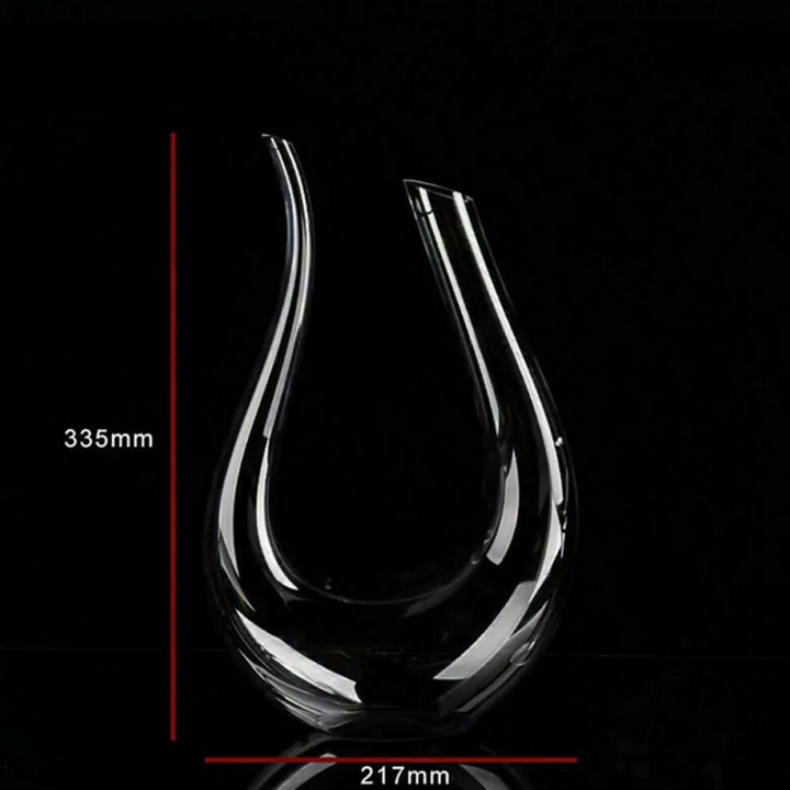 Crystal U-shaped 1500ml Wine Decanter From Shopverse Store
