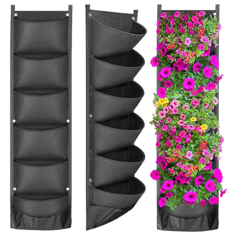 Vertical Hanging Garden Flower Pots From Shopverse Store