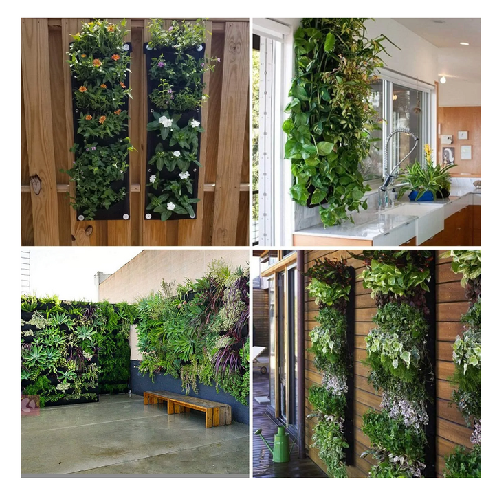 Vertical Hanging Garden Flower Pots From Shopverse Store