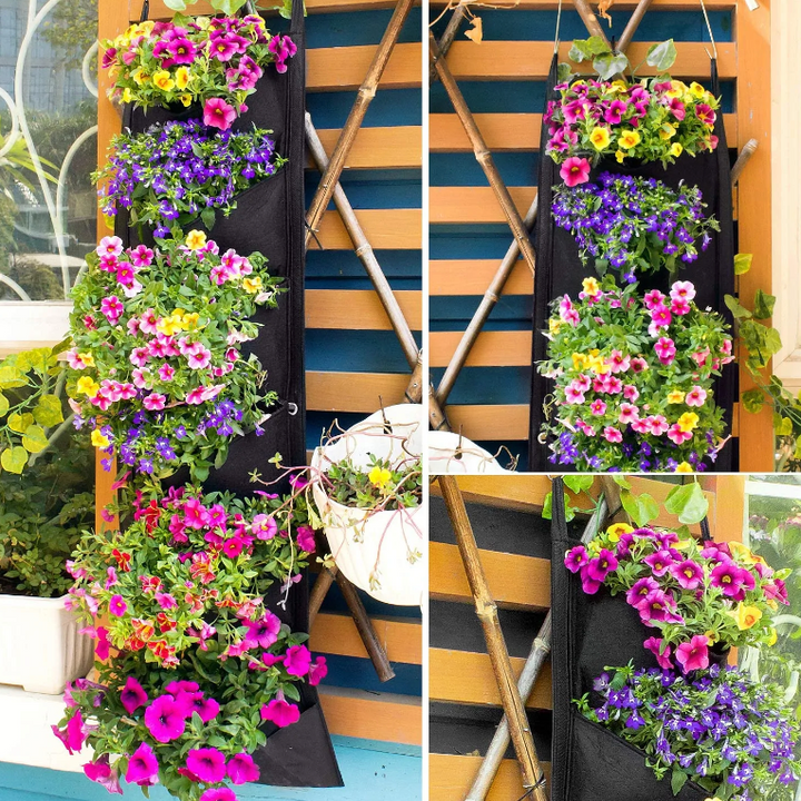 Vertical Hanging Garden Flower Pots From Shopverse Store