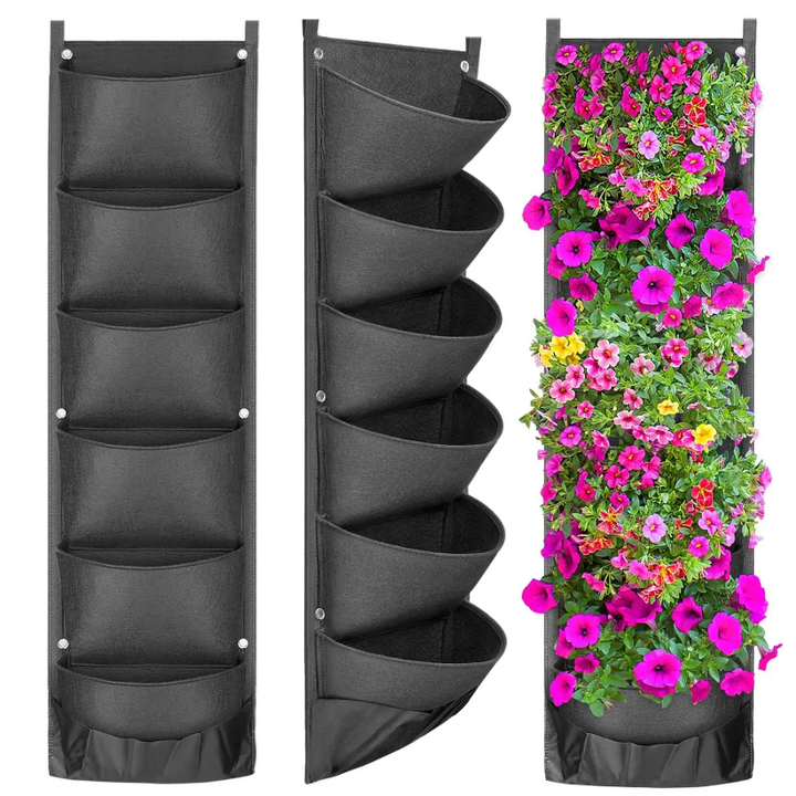 Vertical Hanging Garden Flower Pots From Shopverse Store