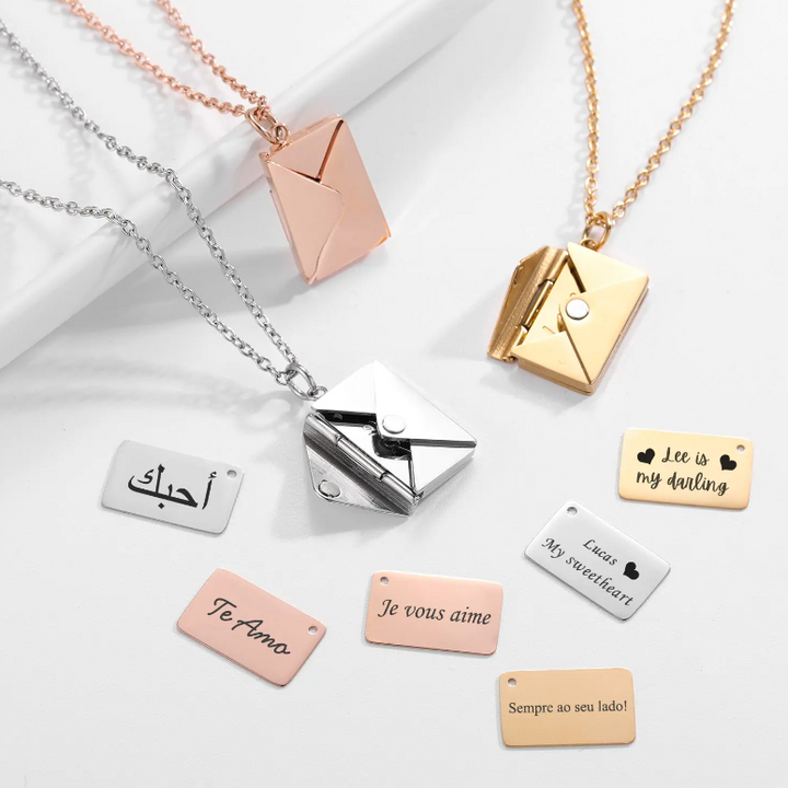 Envelope Necklace From Shopverse Store